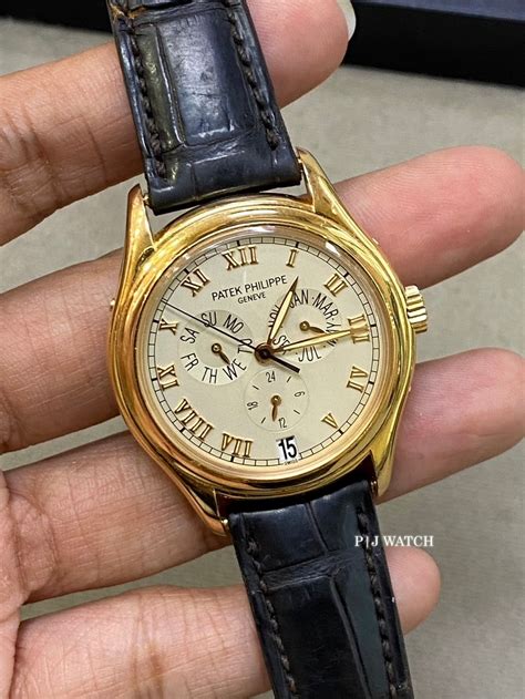 patek philippe complications annual calendar 5035j-001|5035 Patek Philippe calendar.